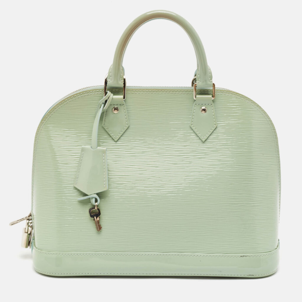 luxury-women-louis-vuitton-used-handbags-p1100200-018-1.jpg Louis Vuitton Peppermint Electric Epi Leather Alma PM Bag