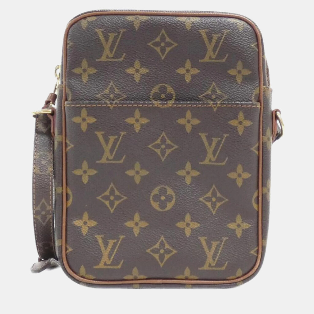 Louis Vuitton Brown Monogram Canvas Petit Marceau Shoulder Bag Louis Vuitton Brown Monogram Canvas Petit Marceau Shoulder Bag