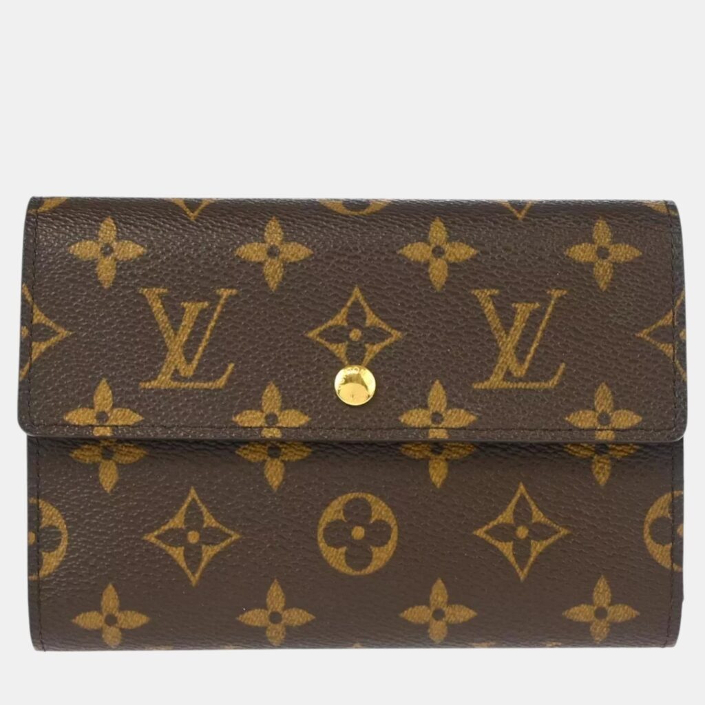 Louis Vuitton Monogram Canvas Porte-Trésor Étui Papier Wallet Louis Vuitton Monogram Canvas Porte-Trésor Étui Papier Wallet