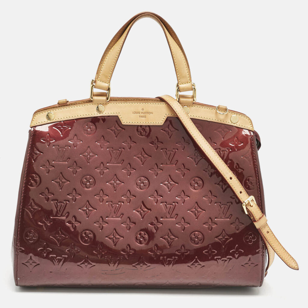 Louis Vuitton Fouge Fauviste Monogram Vernis Brea GM Bag