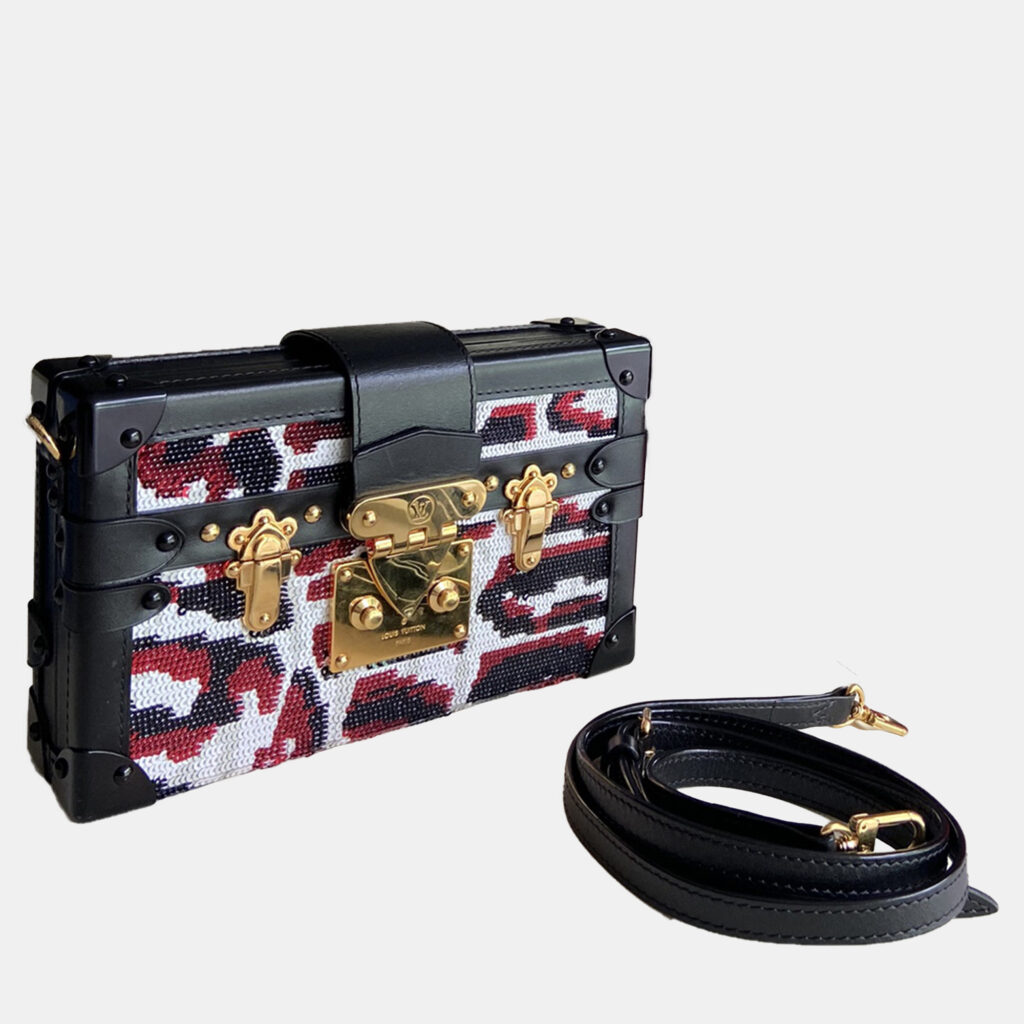 Louis Vuitton Petite Malle Multicolor Sequin Embellished Canvas Louis Vuitton Petite Malle Multicolor Sequin Embellished Canvas