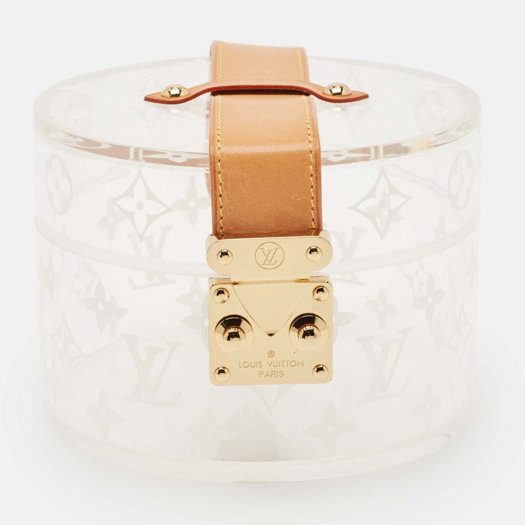 Louis Vuitton Clear Monogram Plexiglass Box Scott Louis Vuitton Clear Monogram Plexiglass Box Scott