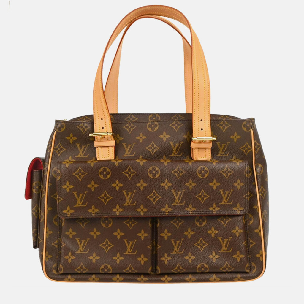 luxury-women-louis-vuitton-used-handbags-p1168750-010-1.jpeg Louis Vuitton Multipli Cite Brown Monogram Canvas Top Handle Bag