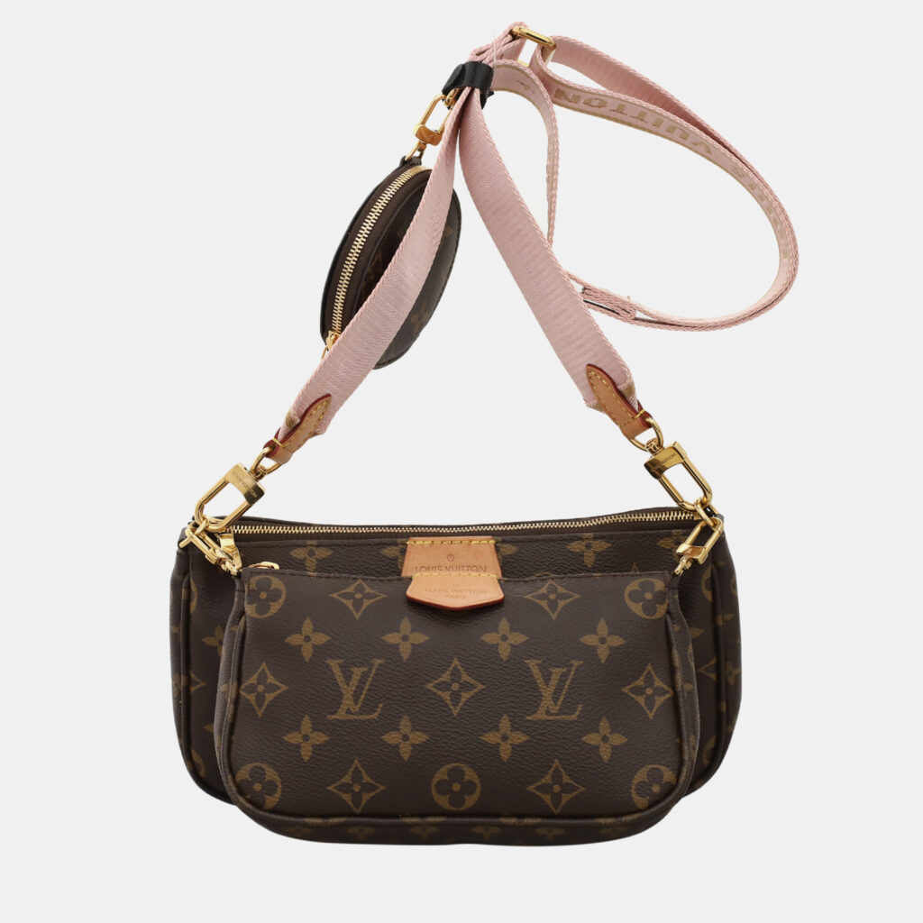 Louis Vuitton Multi Pochette Accessoires Brown Monogram Bag Louis Vuitton Multi Pochette Accessoires Brown Monogram Bag