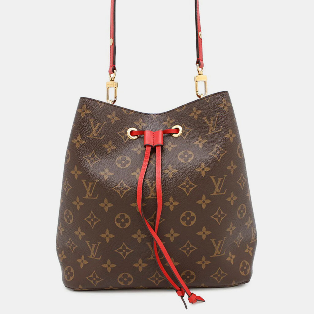 Louis Vuitton NéoNoé MM Coquelicot Monogram Canvas Bag Louis Vuitton NéoNoé MM Coquelicot Monogram Canvas Bag