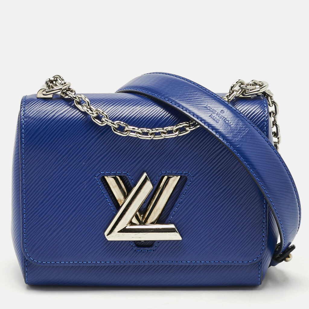 Louis Vuitton Blue Sapir Epi Leather Twist PM Bag