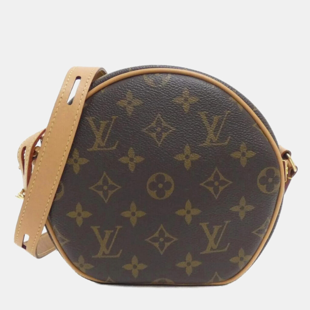 Louis Vuitton Boite Chapeau Souple Brown Monogram Canvas Shoulder Bag Louis Vuitton Boite Chapeau Souple Brown Monogram Canvas Shoulder Bag