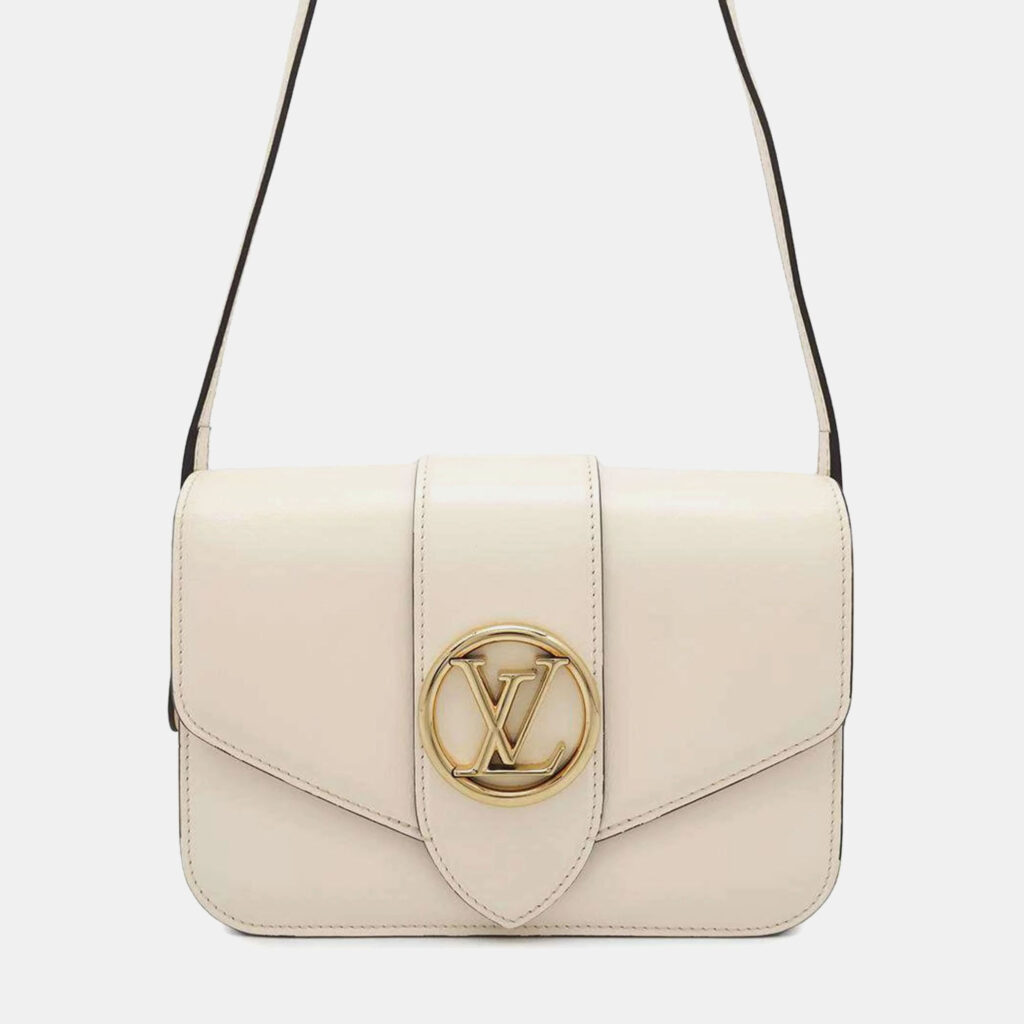 Louis Vuitton Pont Neuf Smooth Leather Shoulder Bag