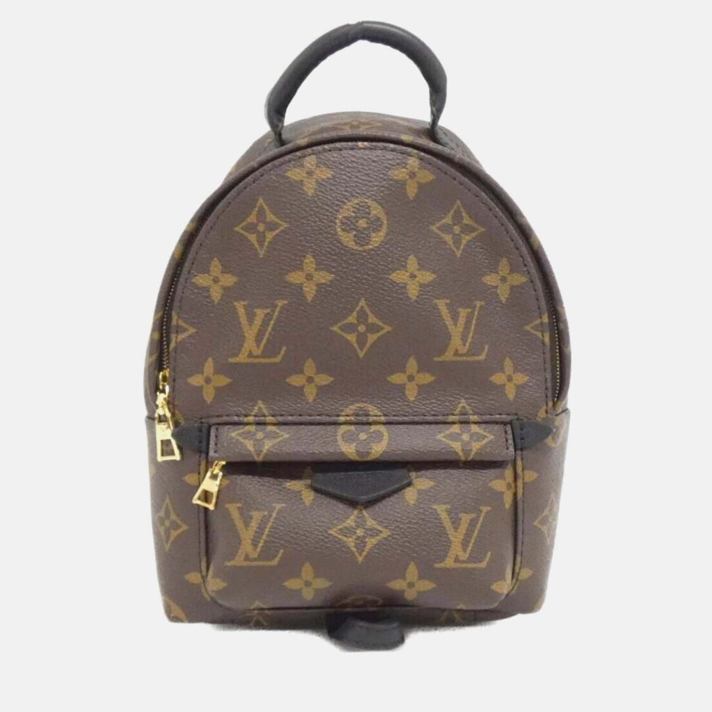 Louis Vuitton Palm Springs Mini Brown Monogram Backpack Louis Vuitton Palm Springs Mini Brown Monogram Backpack
