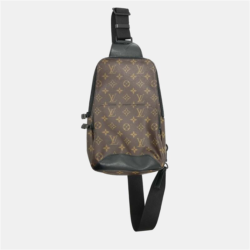 Louis Vuitton Monogram macassar Crossbody Bag Brown