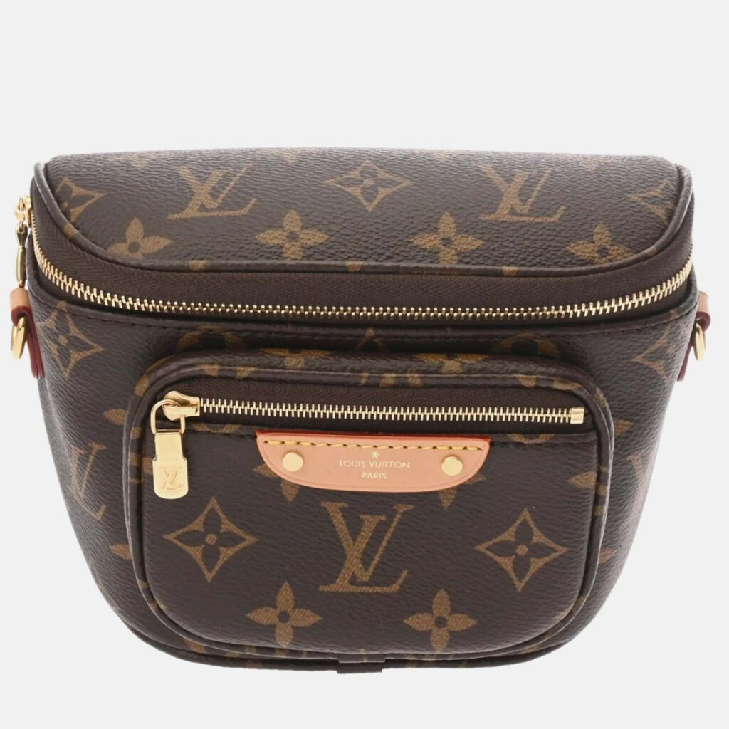 Louis Vuitton Bumbag Mini Brown Monogram Canvas Waist Bag Louis Vuitton Bumbag Mini Brown Monogram Canvas Waist Bag