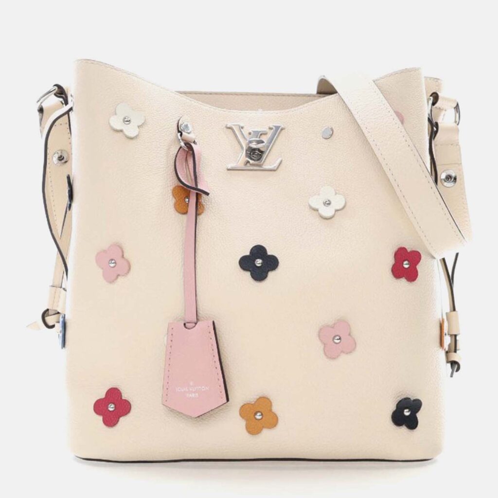 Louis Vuitton Lockme Calfskin Leather Bucket Bag Louis Vuitton Lockme Calfskin Leather Bucket Bag