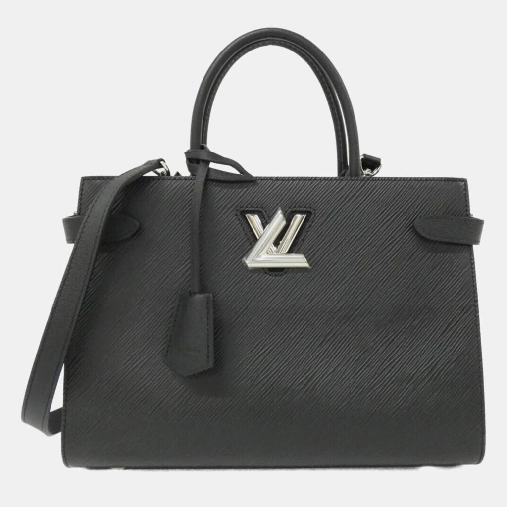 Louis Vuitton Twist Black Epi Leather Tote Bag