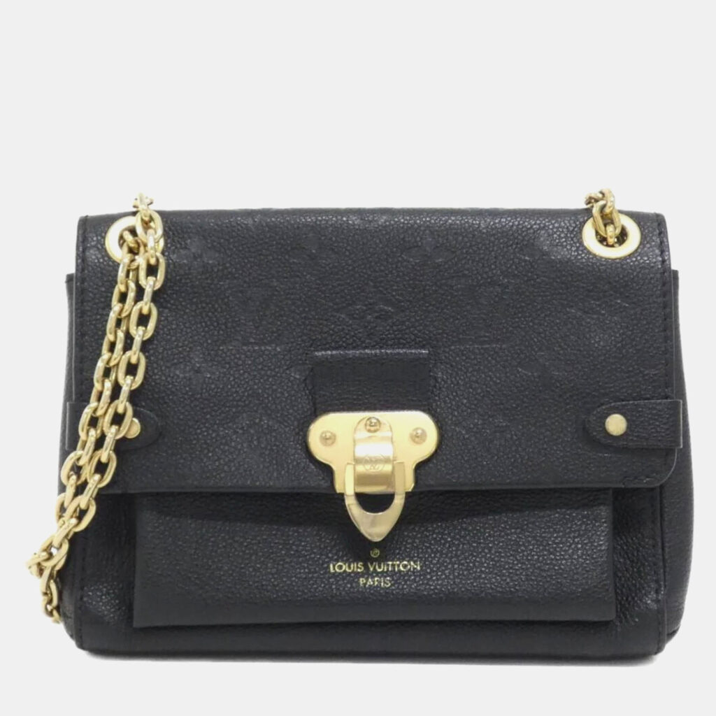 Louis Vuitton Vavin BB Black Monogram Empreinte Leather Shoulder Bag Louis Vuitton Vavin BB Black Monogram Empreinte Leather Shoulder Bag