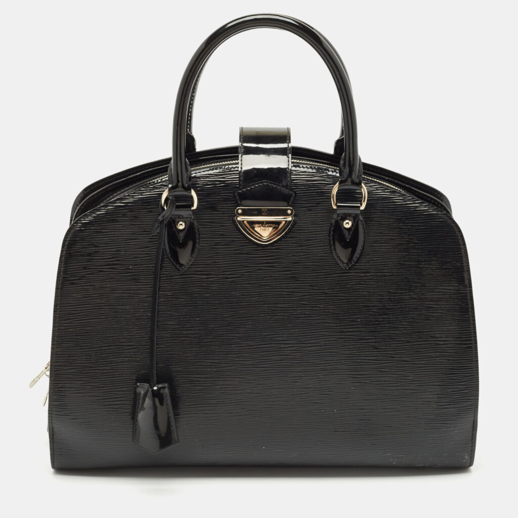 Louis Vuitton Black Epi Leather Pont Neuf GM Bag