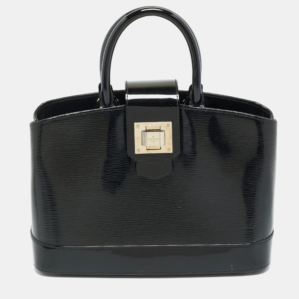 Louis Vuitton Black Electric Epi Leather Mirabeau PM Bag Louis Vuitton Black Electric Epi Leather Mirabeau PM Bag