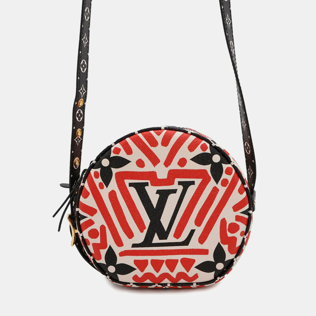 Louis Vuitton Crafty Boite Chapeau Claim Rouge Monogram Giant Shoulder Bag Louis Vuitton Crafty Boite Chapeau Claim Rouge Monogram Giant Shoulder Bag