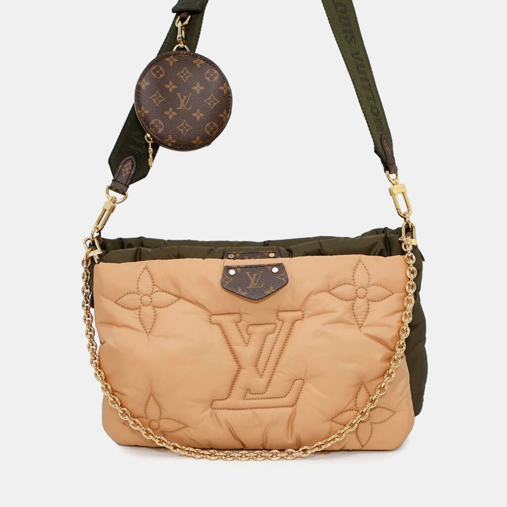 Louis Vuitton Maxi Multipochette accessories Khaki/Beige Monogram Recycled Nylon Louis Vuitton Maxi Multipochette accessories Khaki/Beige Monogram Recycled Nylon