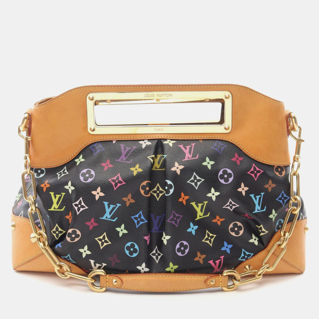 Louis Vuitton Judy GM Multicolor Monogram Canvas Chain Shoulder Bag