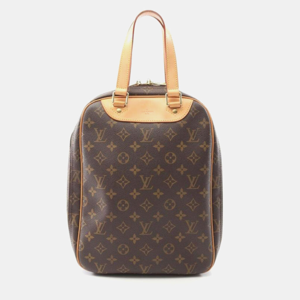 Louis Vuitton Excursion Brown Monogram Canvas Top Handle Bag Louis Vuitton Excursion Brown Monogram Canvas Top Handle Bag