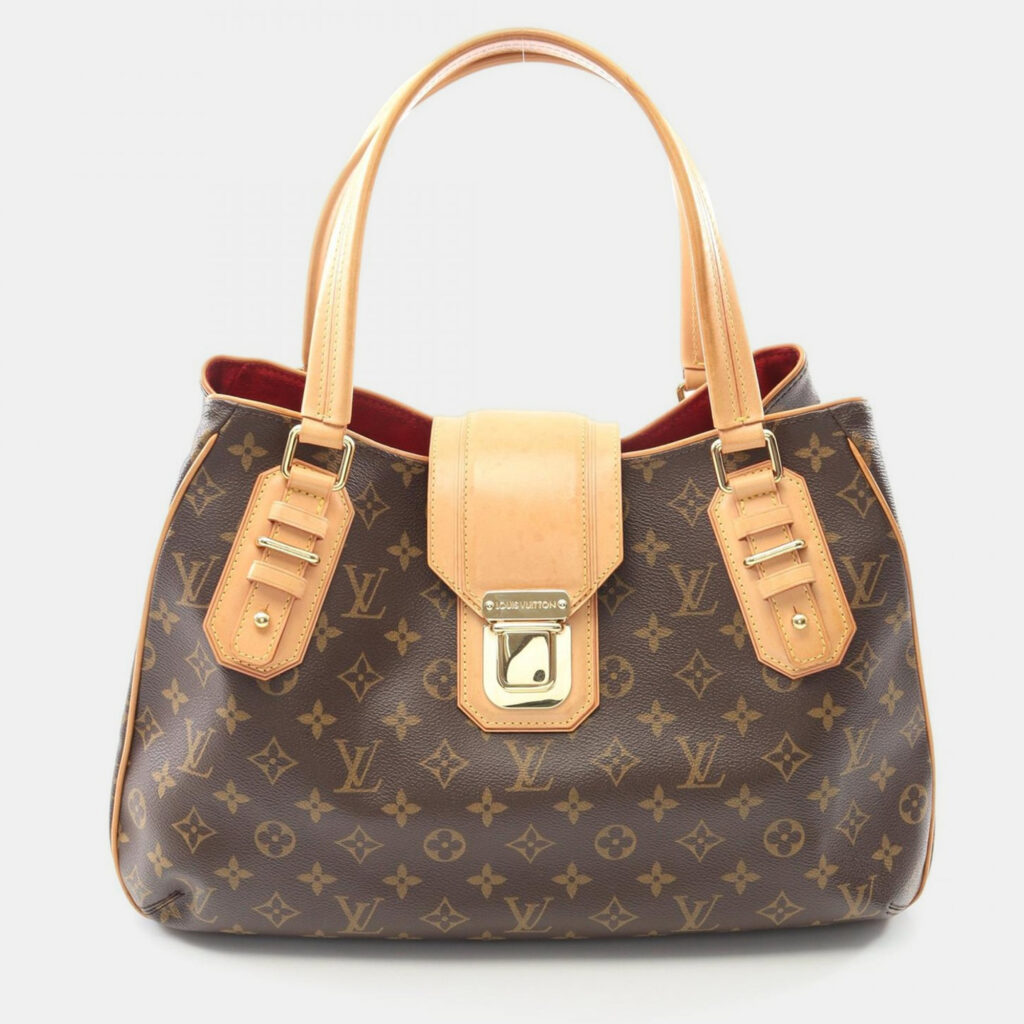 Louis Vuitton Griet Brown Monogram Canvas Handbag