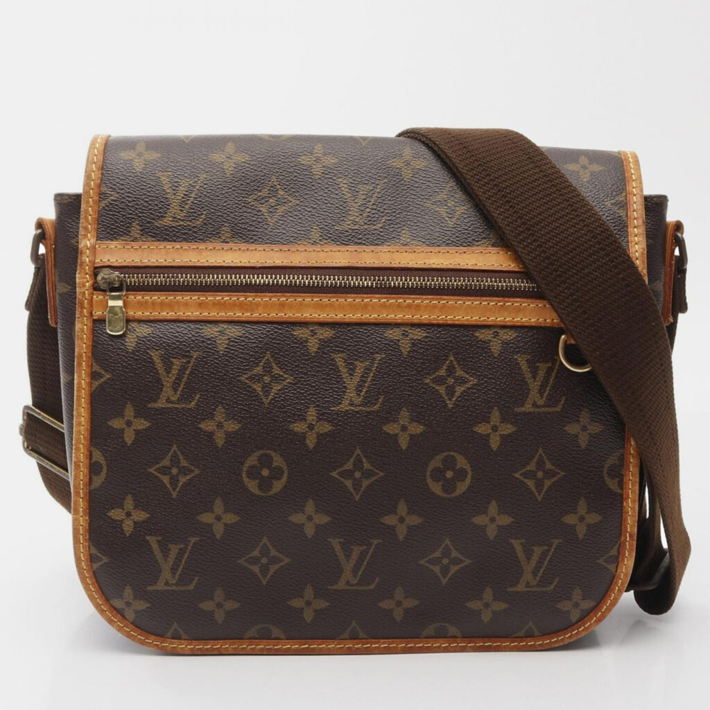 Louis Vuitton Bosphore PM Brown Monogram Canvas Shoulder Bag Louis Vuitton Bosphore PM Brown Monogram Canvas Shoulder Bag