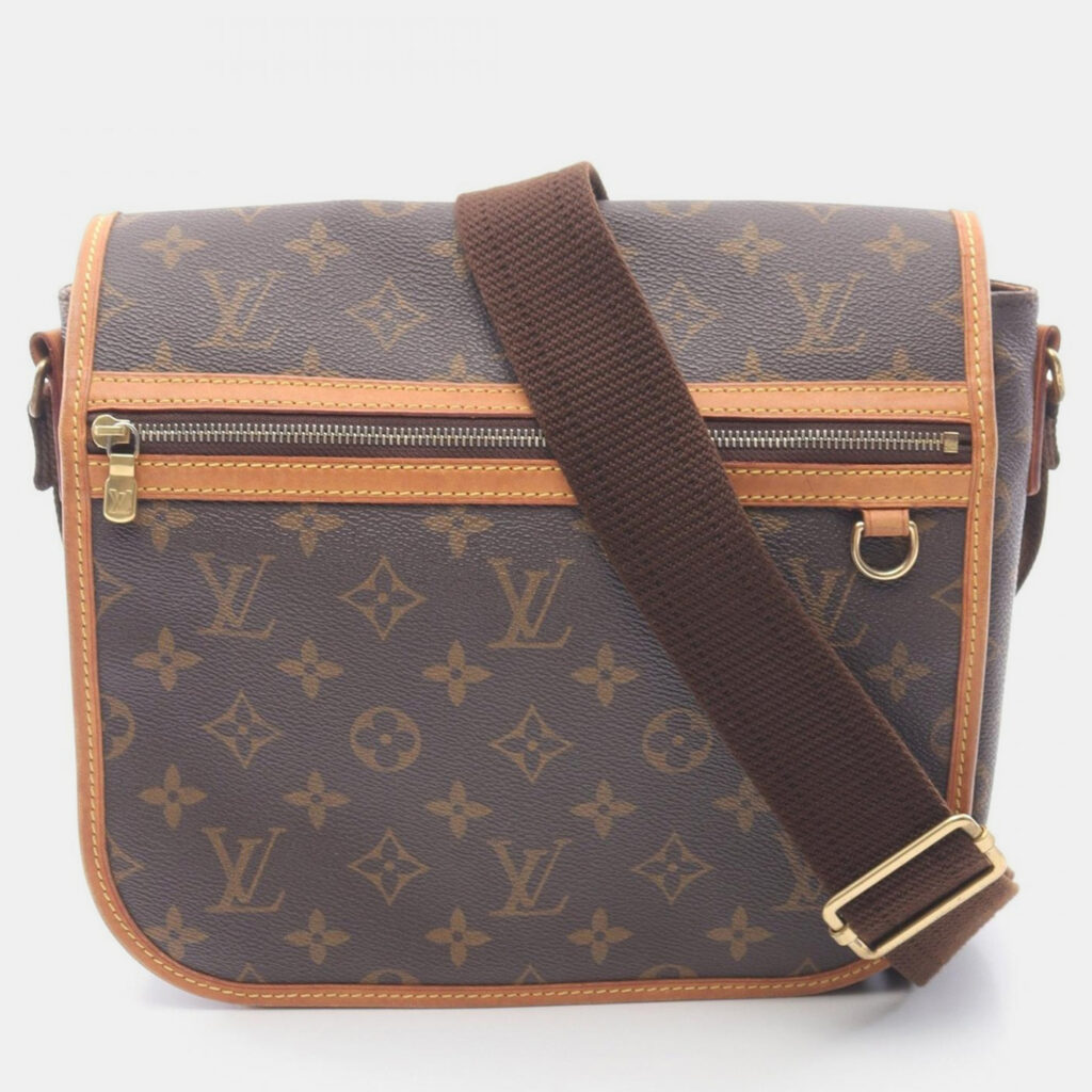 Louis Vuitton Bosphore PM Brown Monogram Canvas Shoulder Bag Louis Vuitton Bosphore PM Brown Monogram Canvas Shoulder Bag