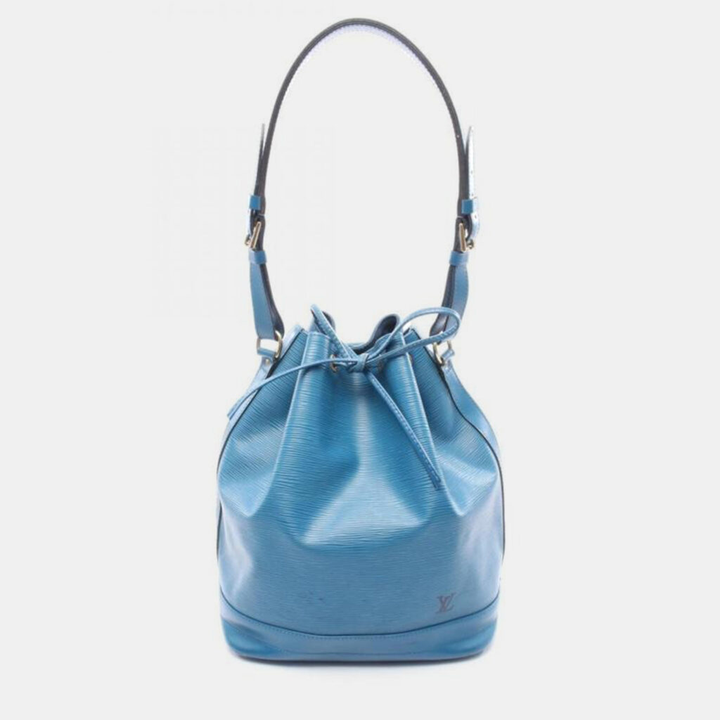 Louis Vuitton Noe Toledo Blue Epi Leather Shoulder Bag