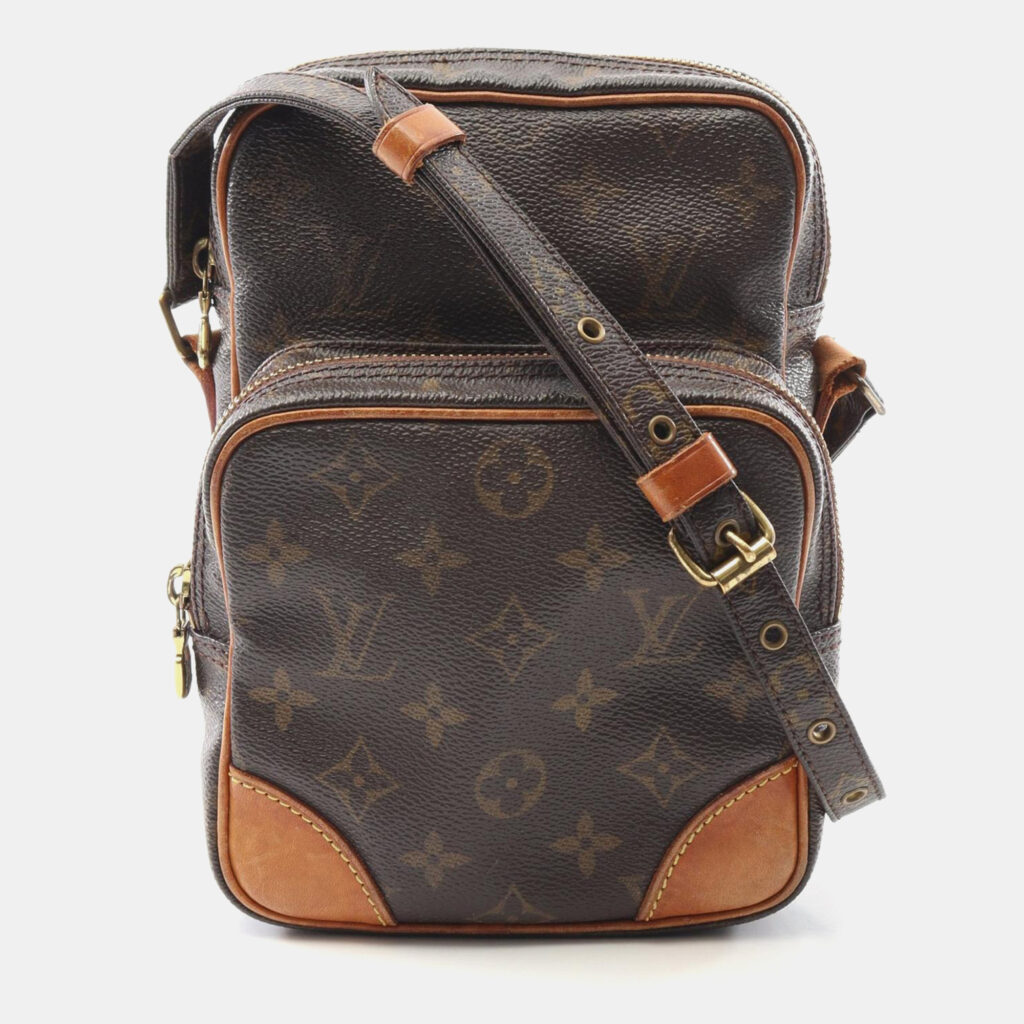 Louis Vuitton Amazon Brown Monogram Canvas Shoulder Bag