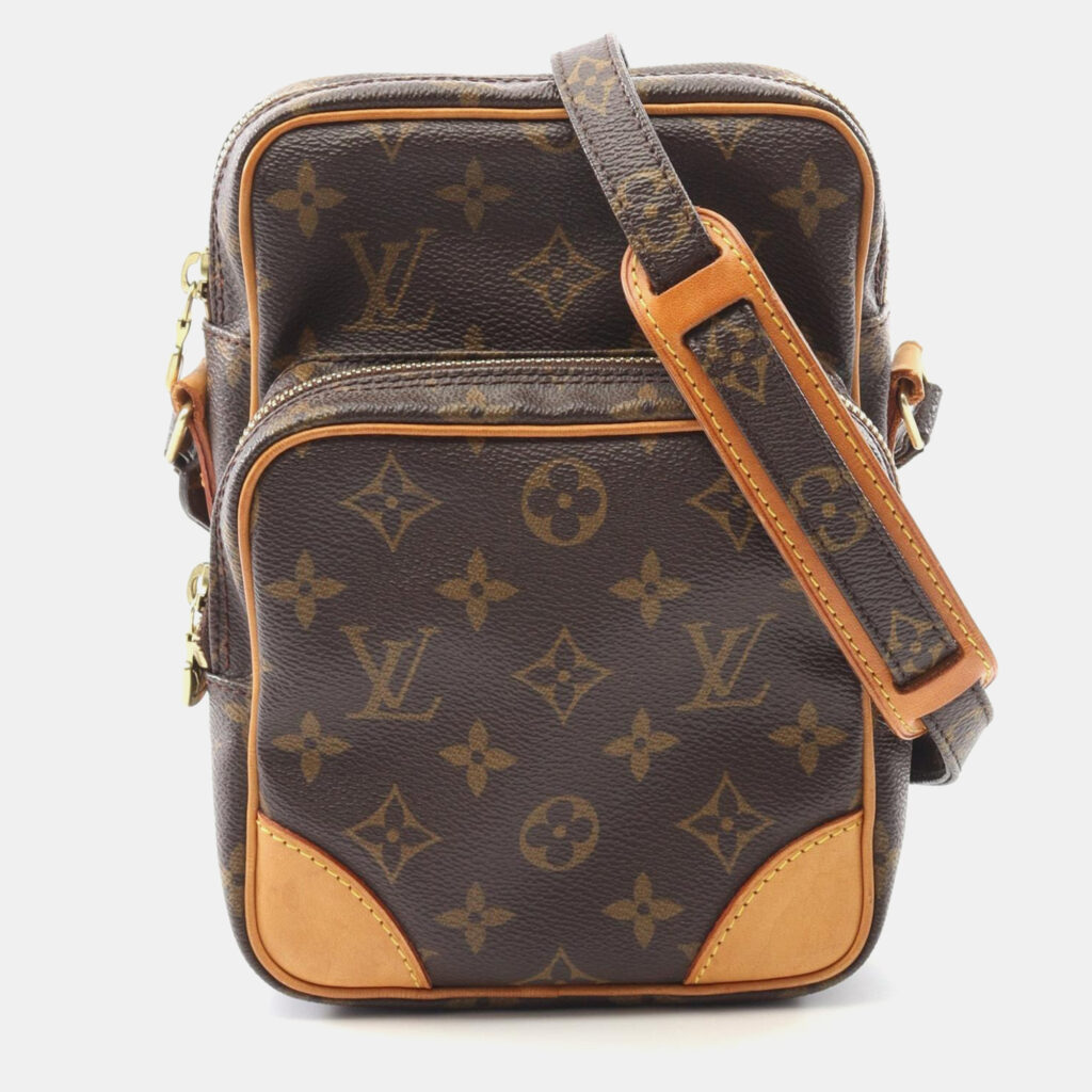Louis Vuitton Amazon Crossbody Shoulder Bag Monogram Canvas