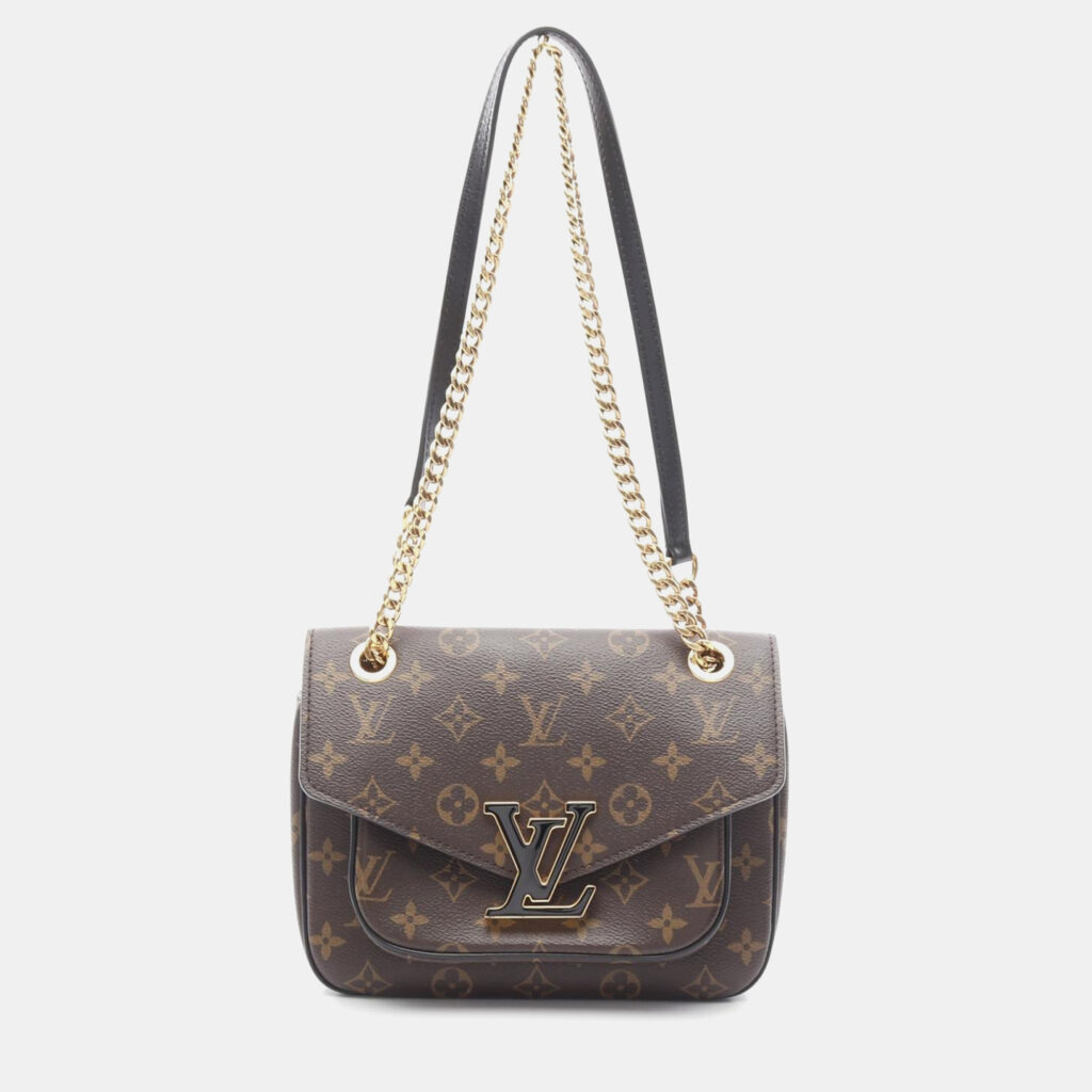 Louis Vuitton Passy Brown Monogram Canvas Shoulder Bag Louis Vuitton Passy Brown Monogram Canvas Shoulder Bag