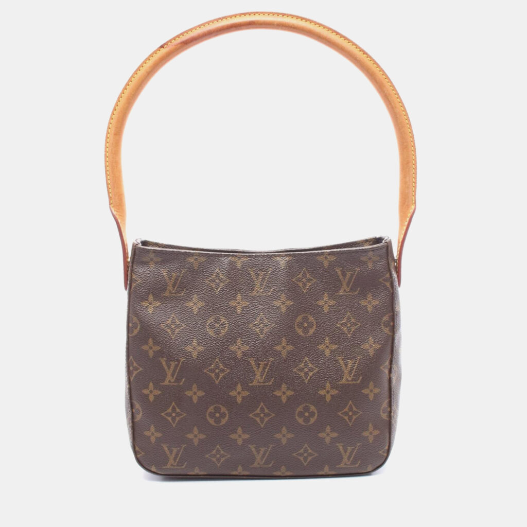 Louis Vuitton Looping MM Brown Monogram Canvas Shoulder Bag