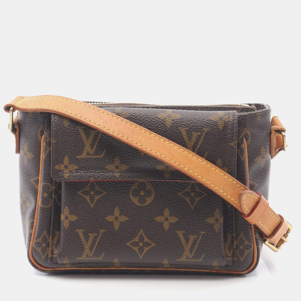 Louis Vuitton Vivacite PM Brown Monogram Canvas Shoulder Bag