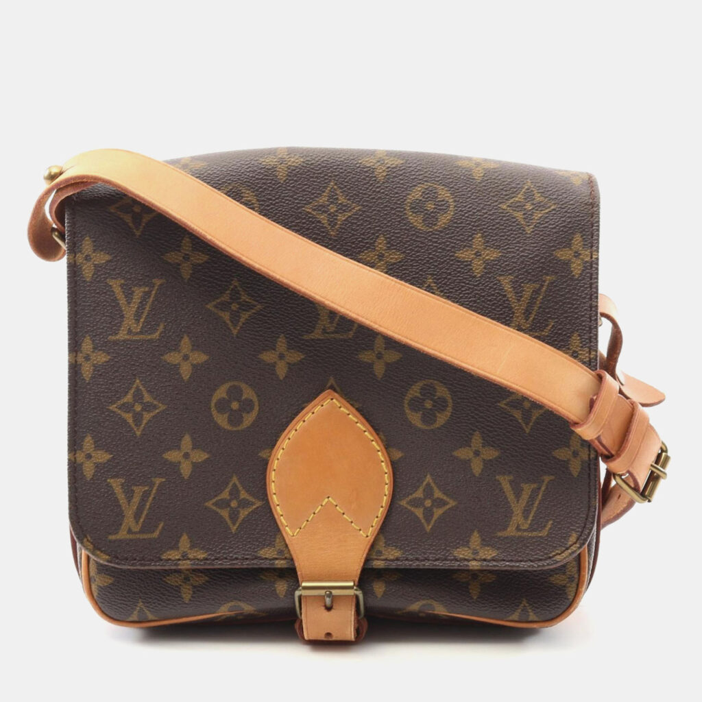 Louis Vuitton Cartouchiere MM Monogram Canvas Shoulder Bag