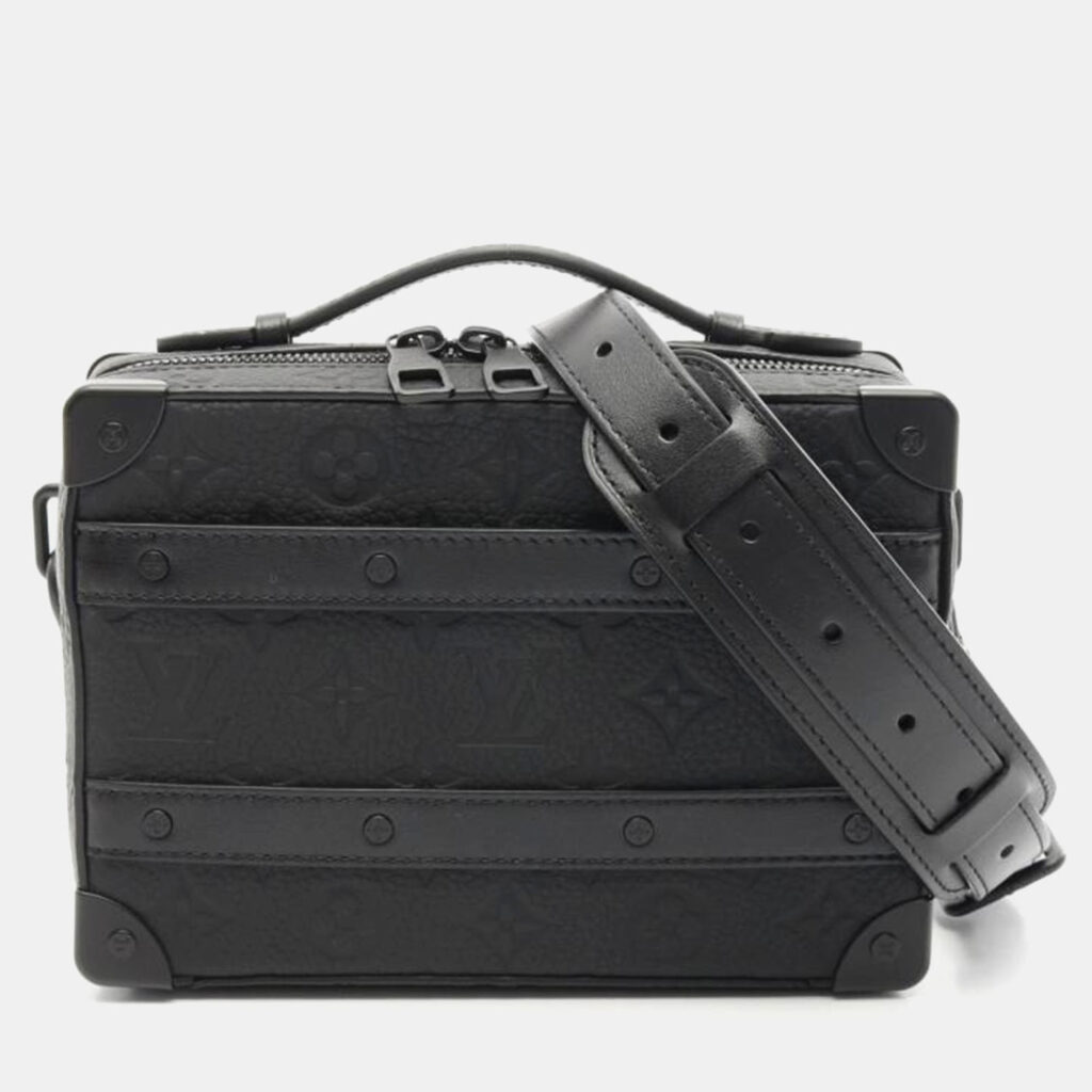 Louis Vuitton Handle Soft Trunk Monogram Taurillon Clemence Shoulder Bag