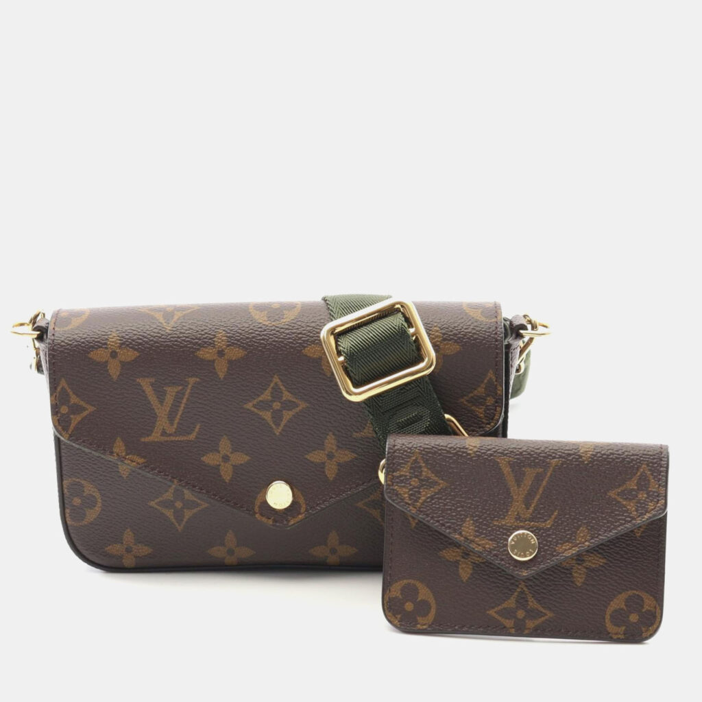 Louis Vuitton Multi Pochette Felicie Monogram Canvas Crossbody Shoulder Bag