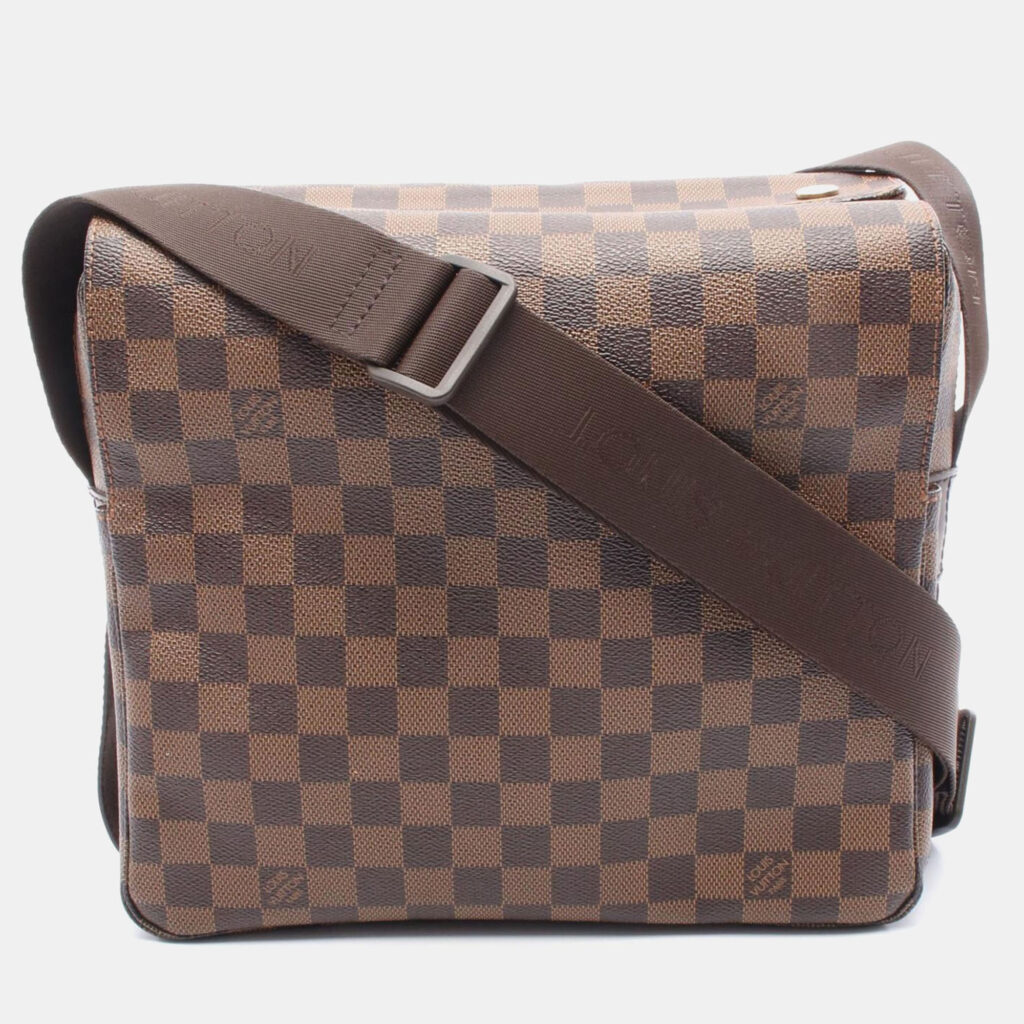 Louis Vuitton Naviglio Damier Ebene Canvas Shoulder Bag