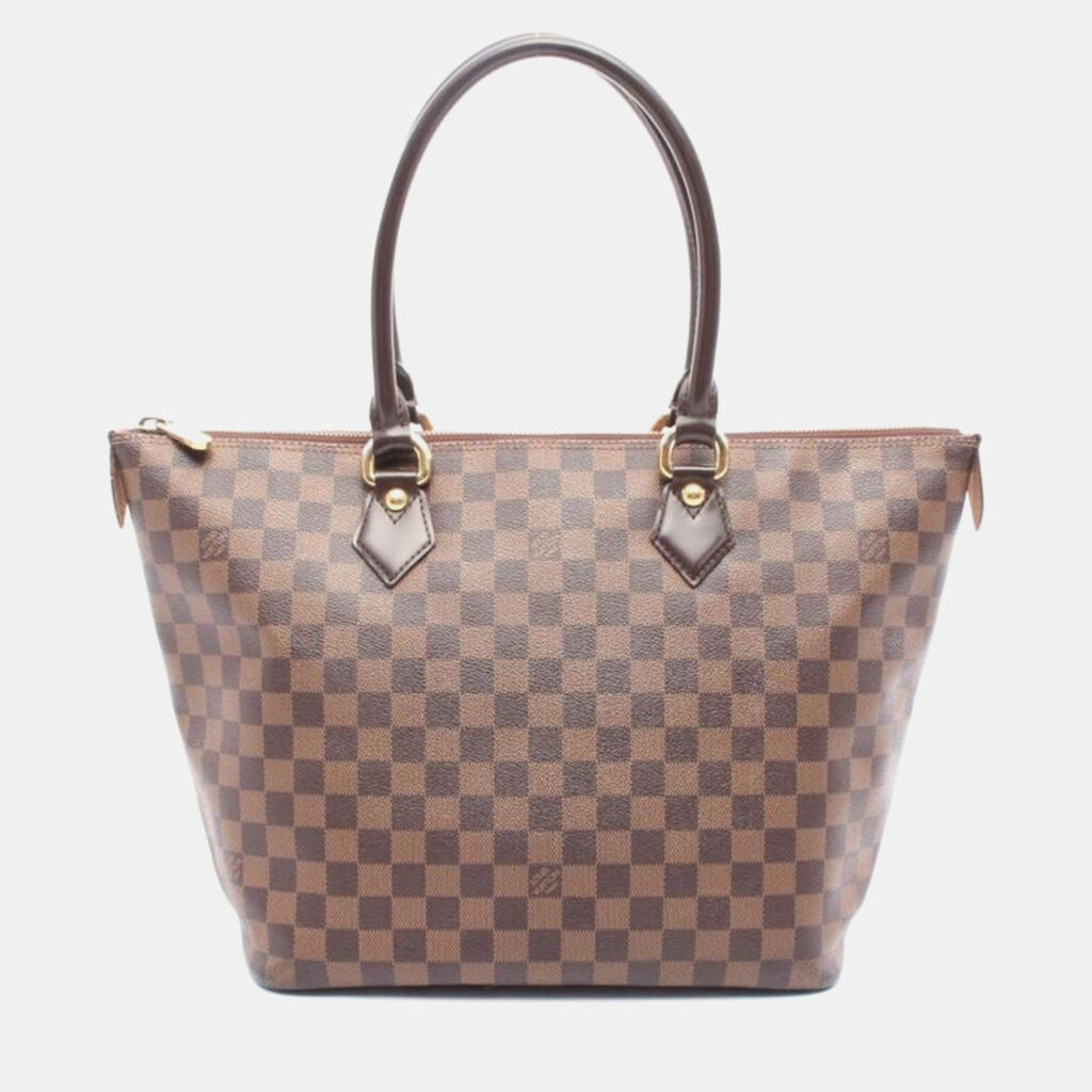 Louis Vuitton Saleya MM Damier Ebene Canvas Tote Bag