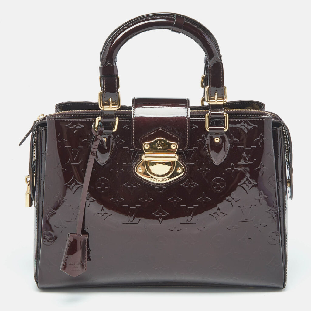 Louis Vuitton Amarante Monogram Vernis Melrose Avenue Bag Louis Vuitton Amarante Monogram Vernis Melrose Avenue Bag