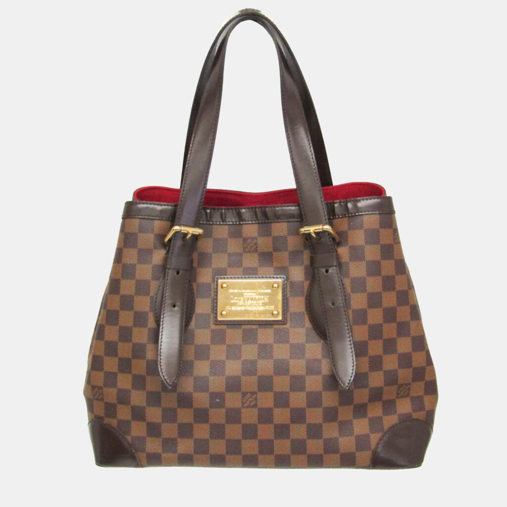 Louis Vuitton Hampstead MM Damier Ebene Canvas Shoulder Bag