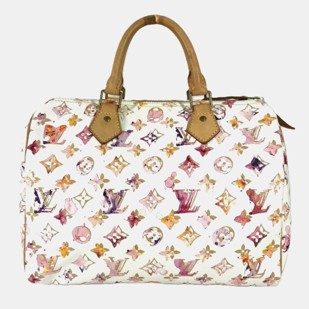 Louis Vuitton Speedy 30 Monogram Watercolor Canvas Boston Bag