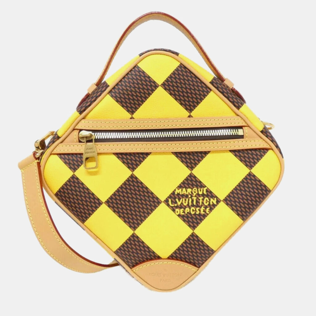 Louis Vuitton Chess Messenger Juane Damier Ebene Canvas Shoulder Bag
