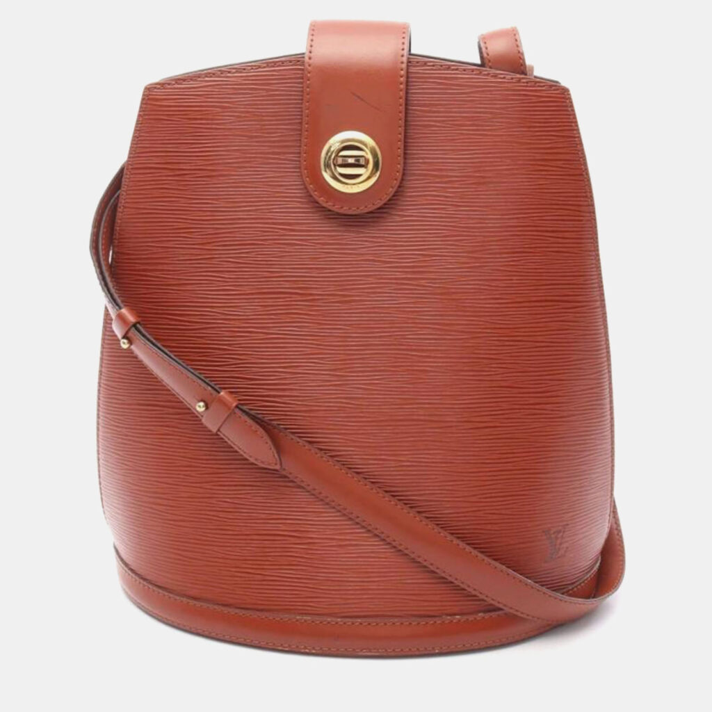 Louis Vuitton Cluny Kenyan Fawn Epi Leather Shoulder Bag Louis Vuitton Cluny Kenyan Fawn Epi Leather Shoulder Bag
