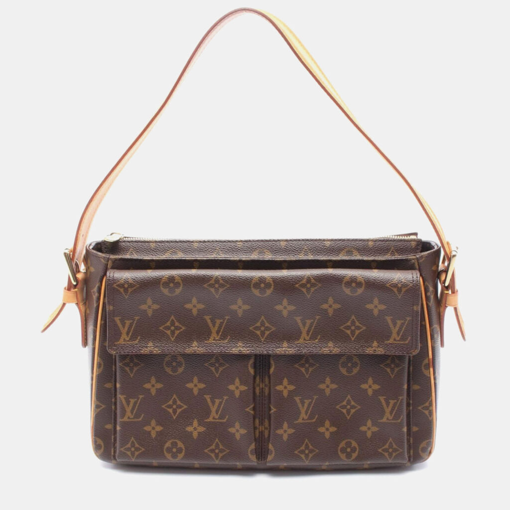 Louis Vuitton Vivacite Gm Shoulder Handbag Monogram Canvas Louis Vuitton Vivacite Gm Shoulder Handbag Monogram Canvas