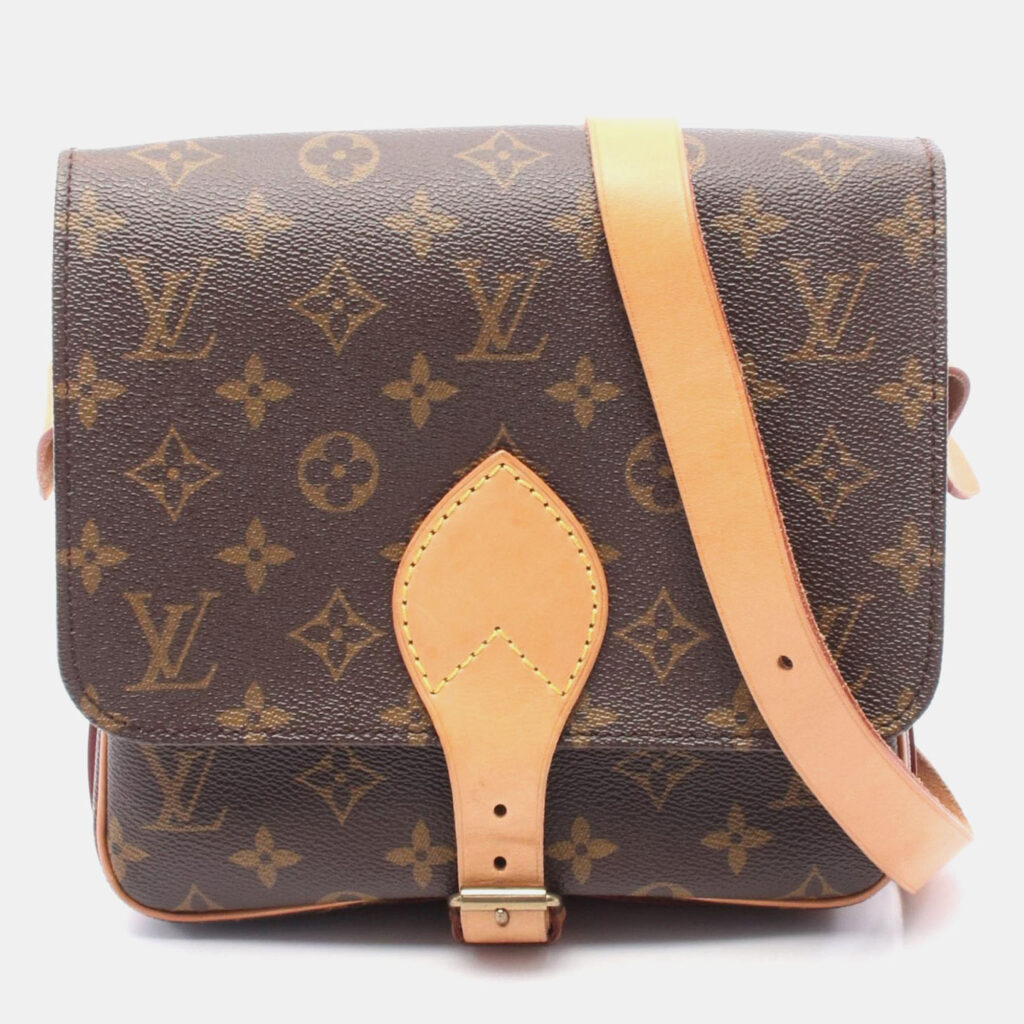 Louis Vuitton Cartouchiere MM Monogram Canvas Crossbody Bag Louis Vuitton Cartouchiere MM Monogram Canvas Crossbody Bag