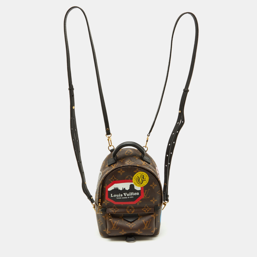 Louis Vuitton Monogram Canvas World Tour Palm Springs Mini Backpack Louis Vuitton Monogram Canvas World Tour Palm Springs Mini Backpack