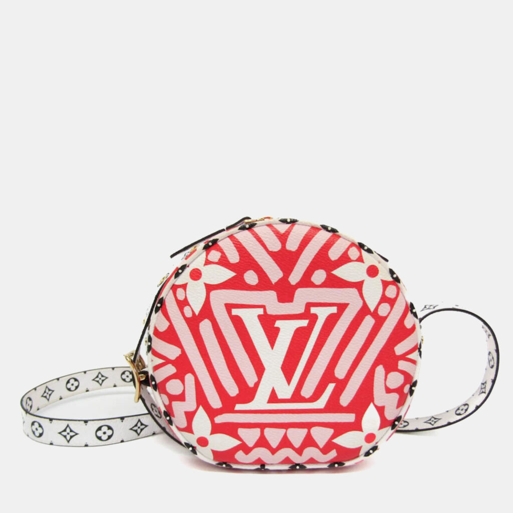 Louis Vuitton Boite Chapeau Souple Shoulder Bag Blanc Rouge Louis Vuitton Boite Chapeau Souple Shoulder Bag Blanc Rouge