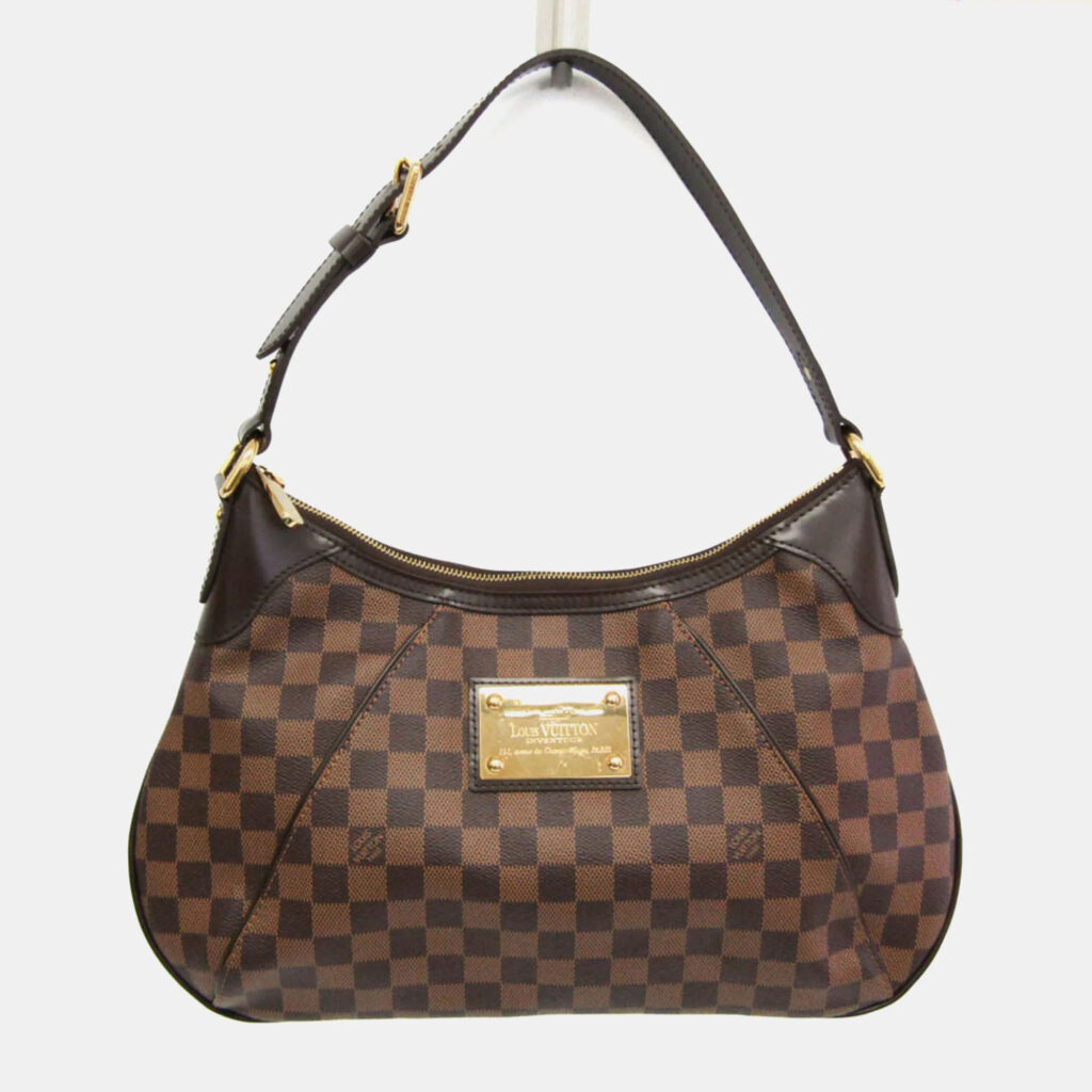 Louis Vuitton Damier Thames GM Shoulder Bag Ebene Louis Vuitton Damier Thames GM Shoulder Bag Ebene