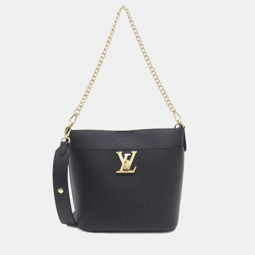 Louis Vuitton Rock & Walk Black Leather Shoulder Bag Louis Vuitton Rock & Walk Black Leather Shoulder Bag