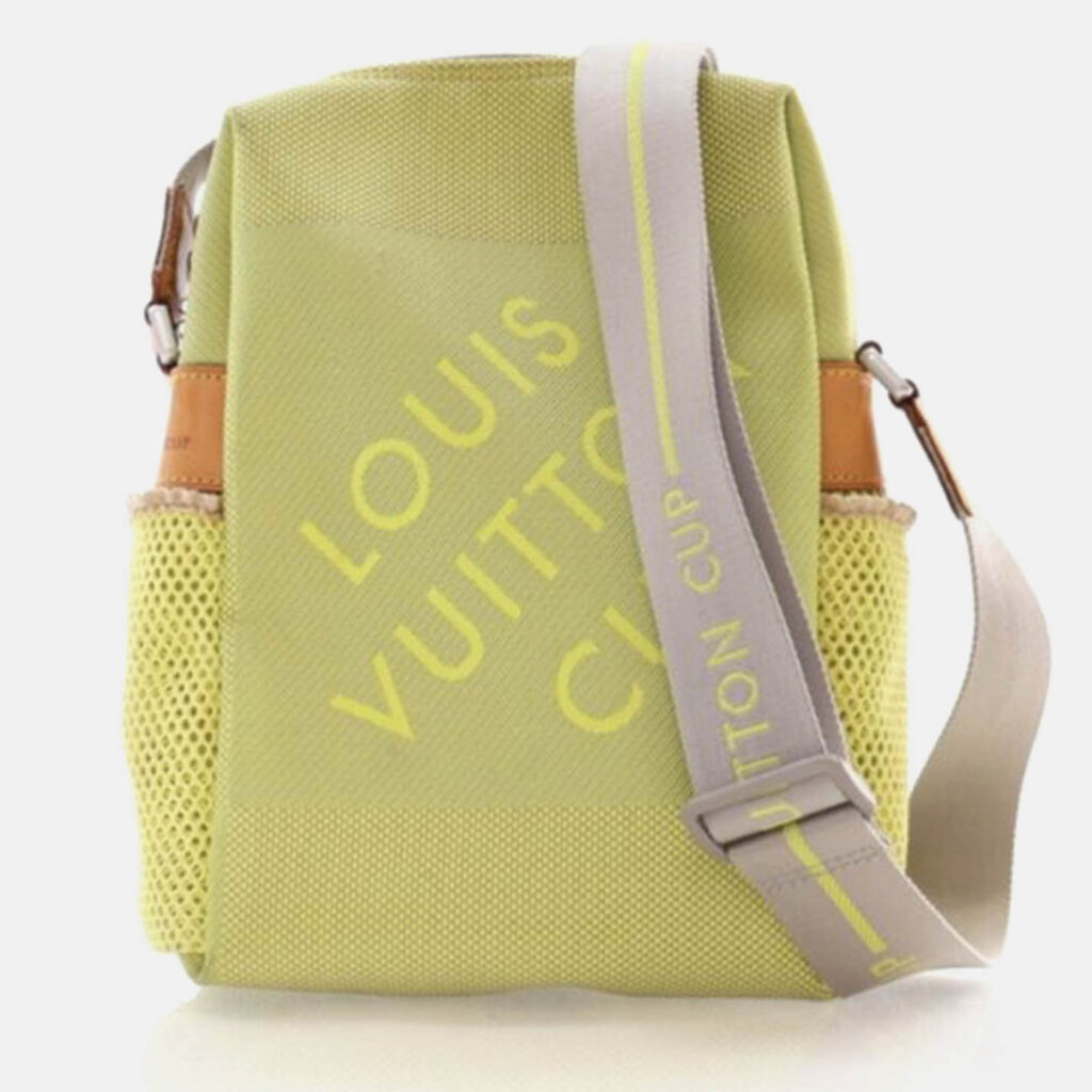 Louis Vuitton Americas Cup Damier Geant Nylon Shoulder Bag
